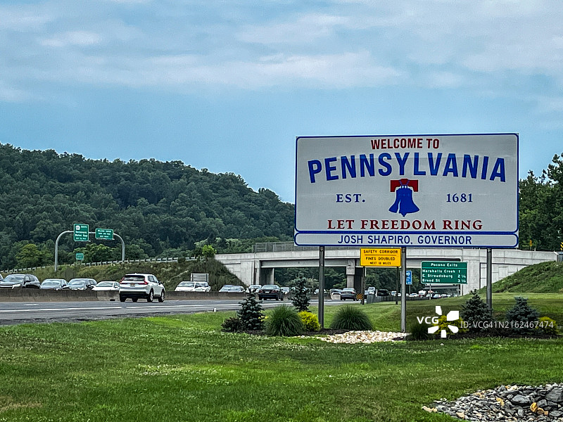 宾夕法尼亚州发布美国250周年纪念新标志图片素材