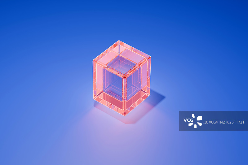抽象未来主义立方体背景图片素材