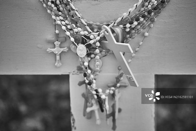 阿根廷达尔文公墓。马尔维纳斯群岛图片素材