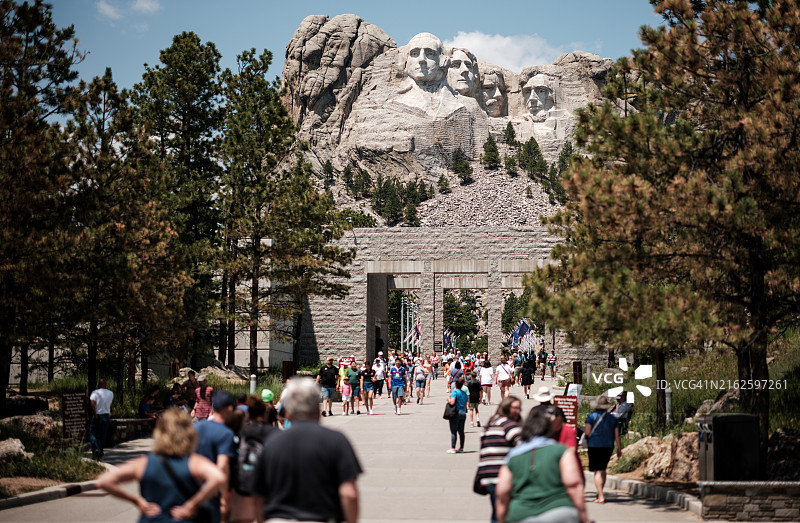 拉什莫尔山国家纪念碑图片素材