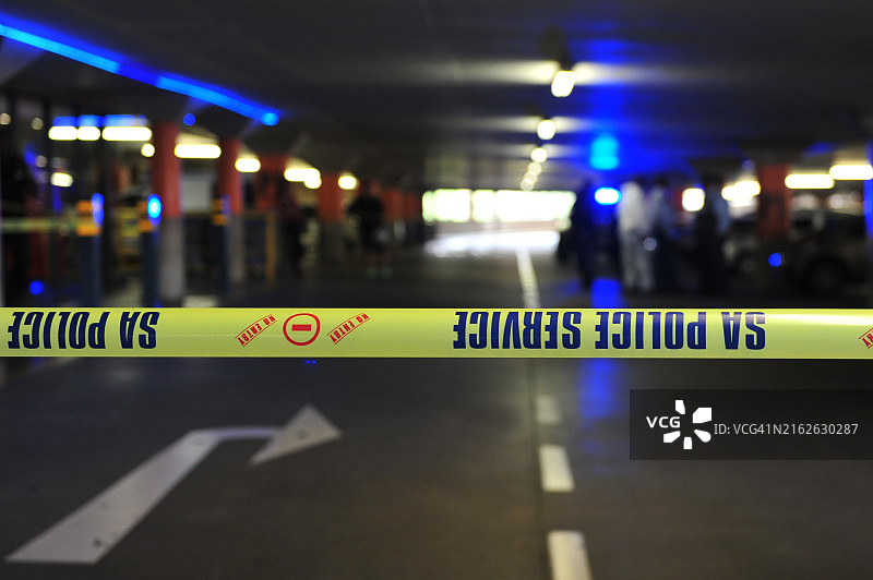 犯罪现场警戒线图片素材