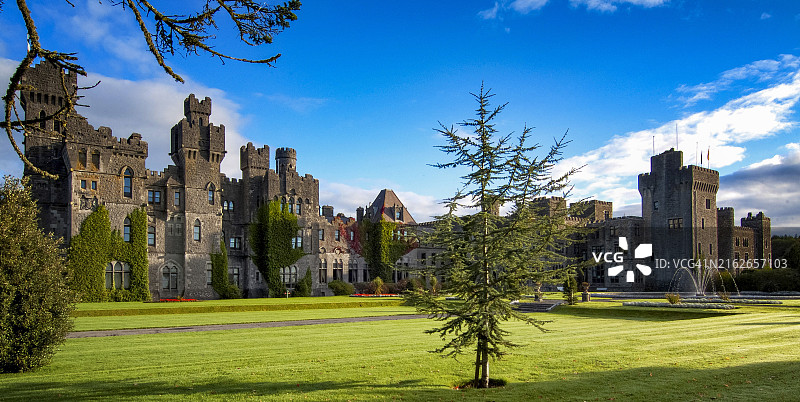 爱尔兰梅奥郡阿什福德城堡图片素材