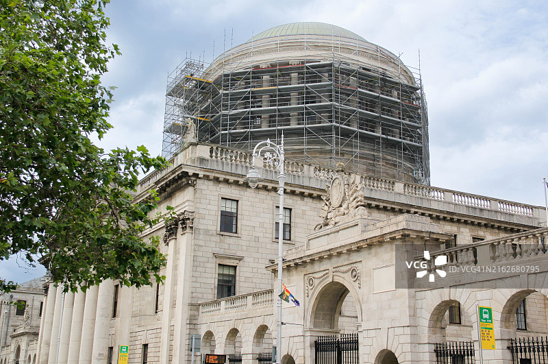 都柏林四法院图片素材