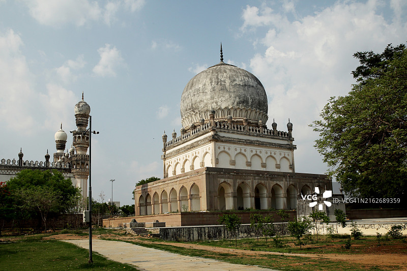 顾特卜沙希陵墓，易卜拉欣巴格，海德拉巴，特伦甘纳邦，印度图片素材