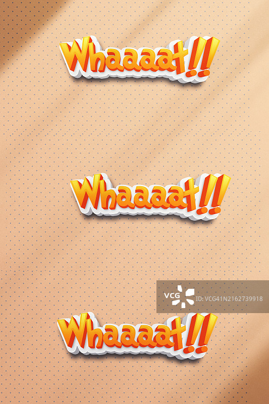 漫画风格中的“什么”图片素材