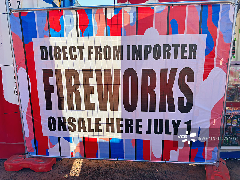 在澳大利亚达尔文出售的烟花图片素材