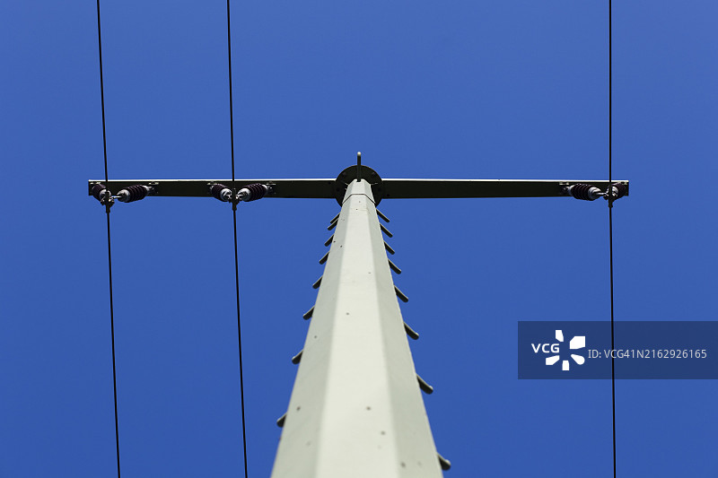 高压电线塔图片素材