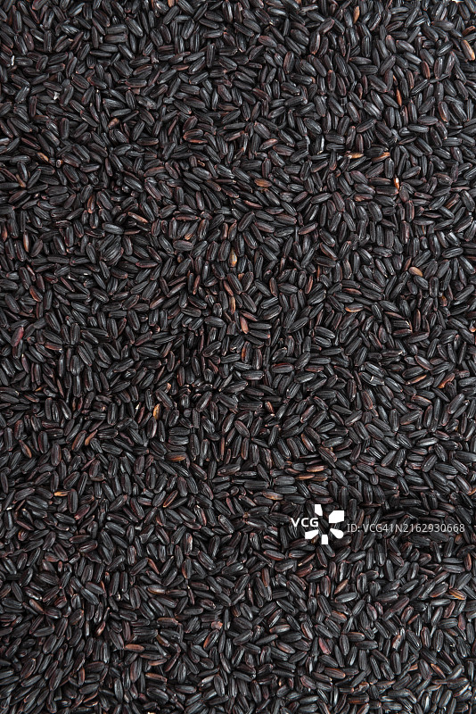 黑米切块（可用作背景图像或纹理）图片素材