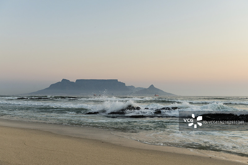 午后开普敦（从布劳bergstrand观景）图片素材