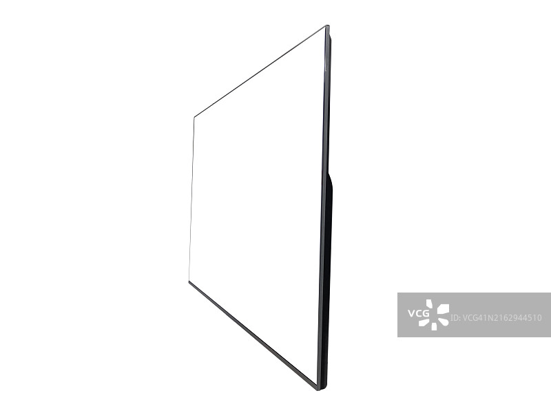 壁挂式电视，设计时尚，技术先进图片素材