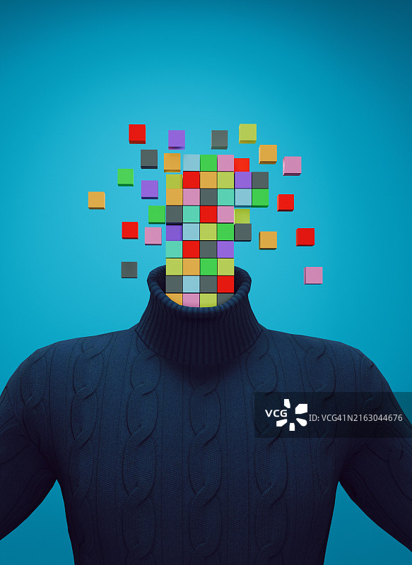 思想的积木：探索创意颠覆图片素材