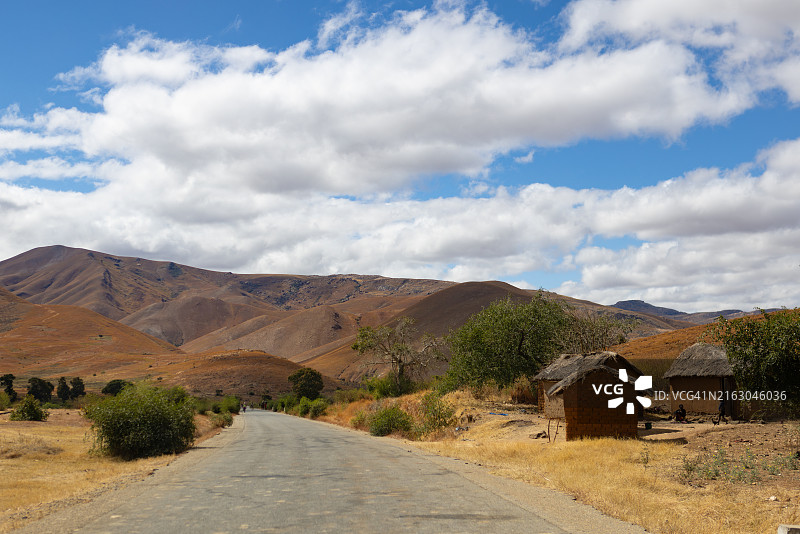 马达加斯加RN7公路沿途美景图片素材