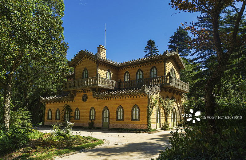 埃德拉伯爵夫人小木屋，也被称为放纵之屋图片素材