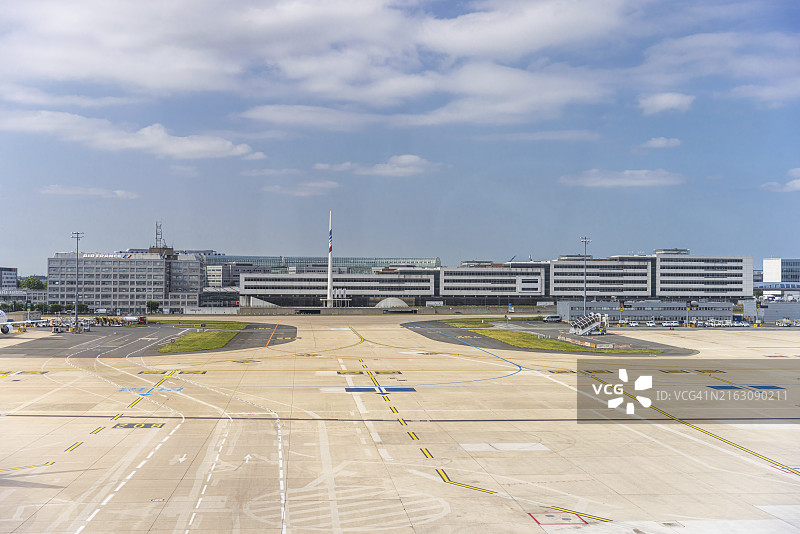 法国航空总部，位于鲁瓦西戴高乐国际机场图片素材