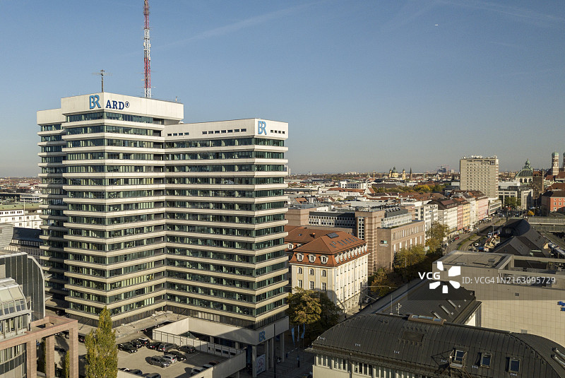 2017年10月17日德国慕尼黑：公共广播公司ARD是否应全面本地化讨论图片素材