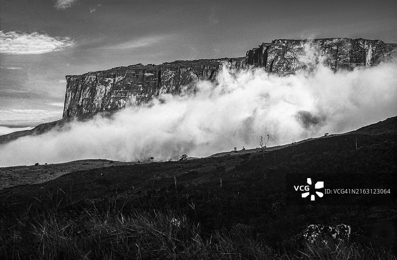 委内瑞拉卡奈马国家公园库克南 tepuy 山图片素材