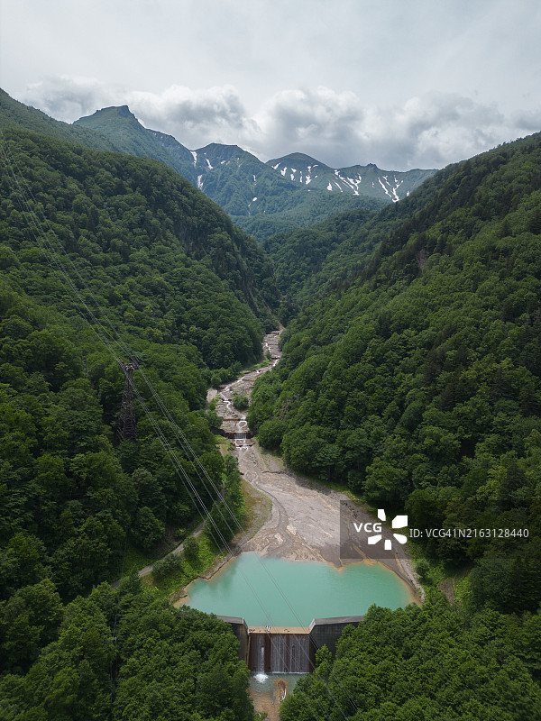 日本北海道大雪山国立公园图片素材