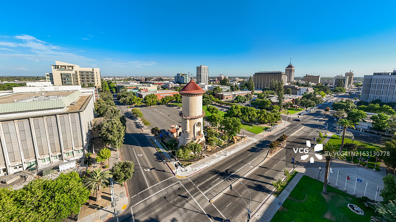 弗雷斯诺老水塔图片素材