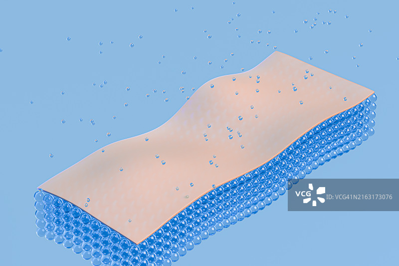 皮肤细胞概念图图片素材