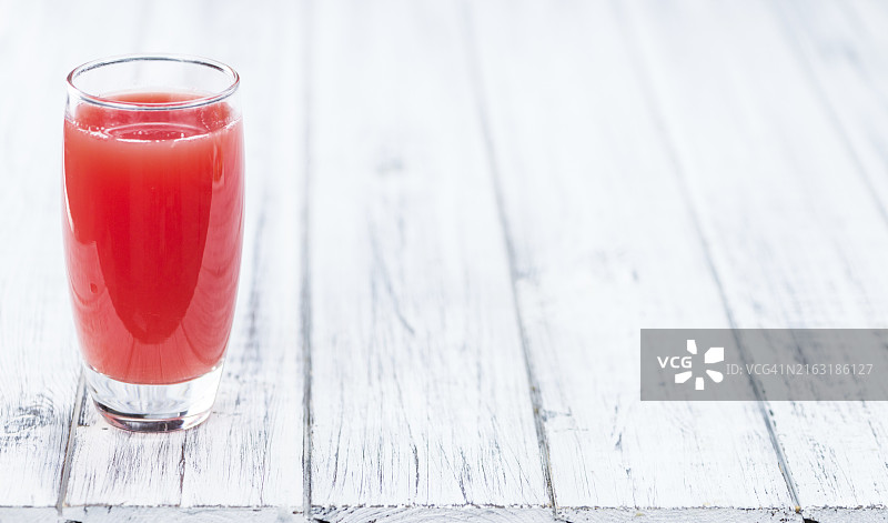 自制西瓜冰沙特写图片素材