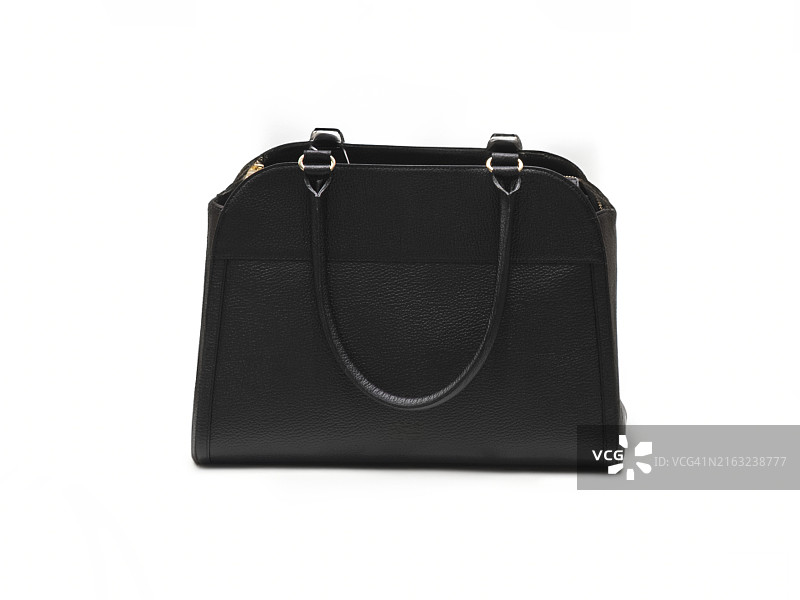 黑色皮革手提包图片素材