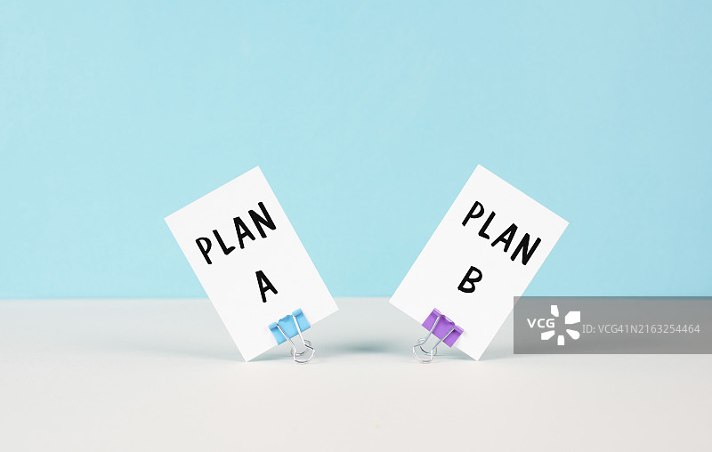 方案A与方案B：集思广益，做出决策图片素材