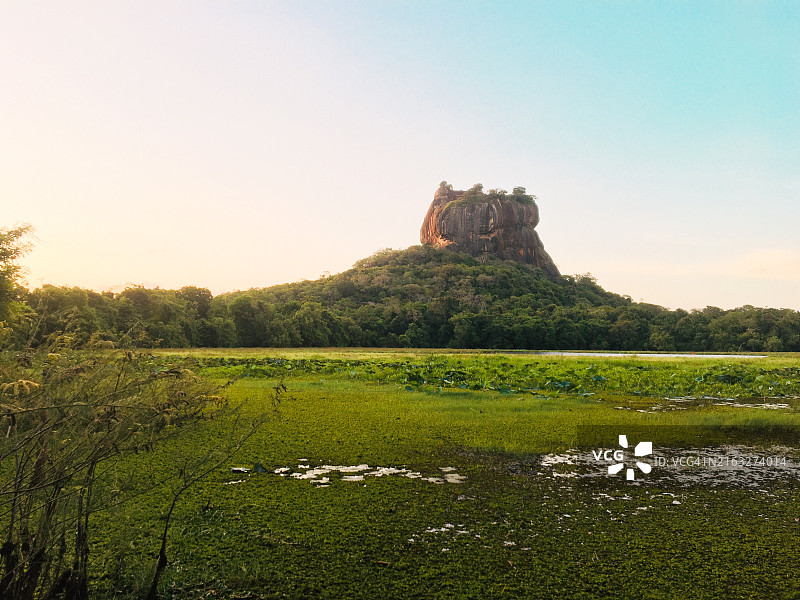 斯里兰卡锡吉里耶的景色图片素材