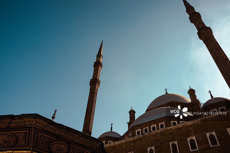 伊斯兰建筑：城堡，开罗，埃及图片素材