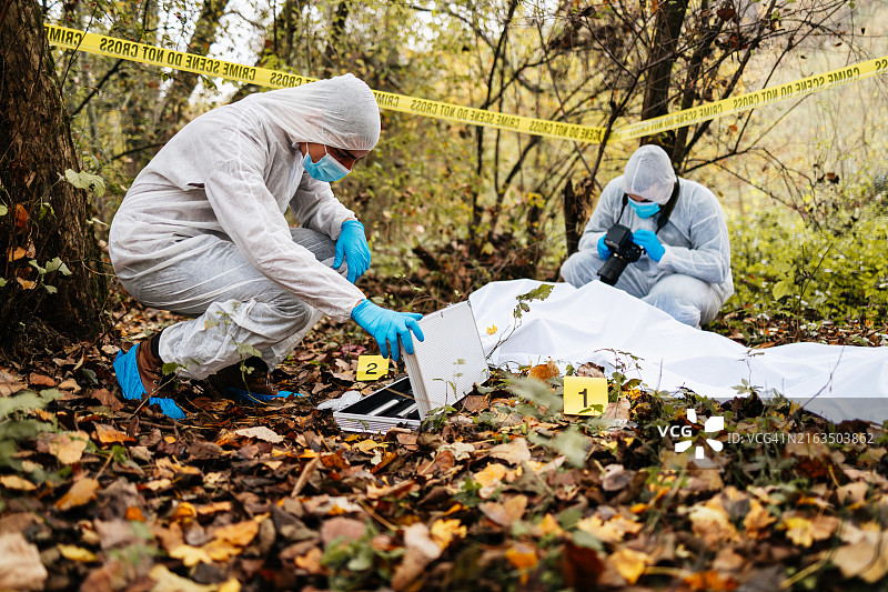 犯罪现场图片素材