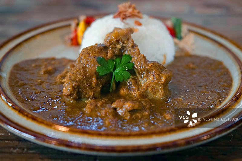 咖喱鸡图片素材