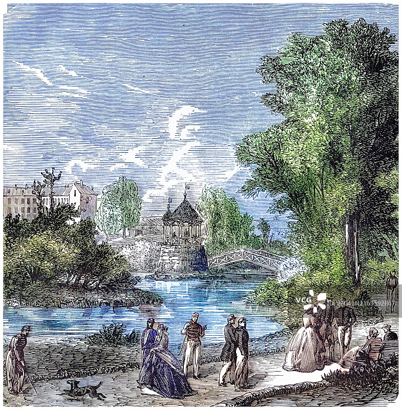 米利阿纳军用圆形建筑古老雕刻插图图片素材