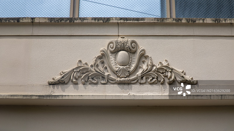 新古典主义建筑：建筑立面细节图片素材