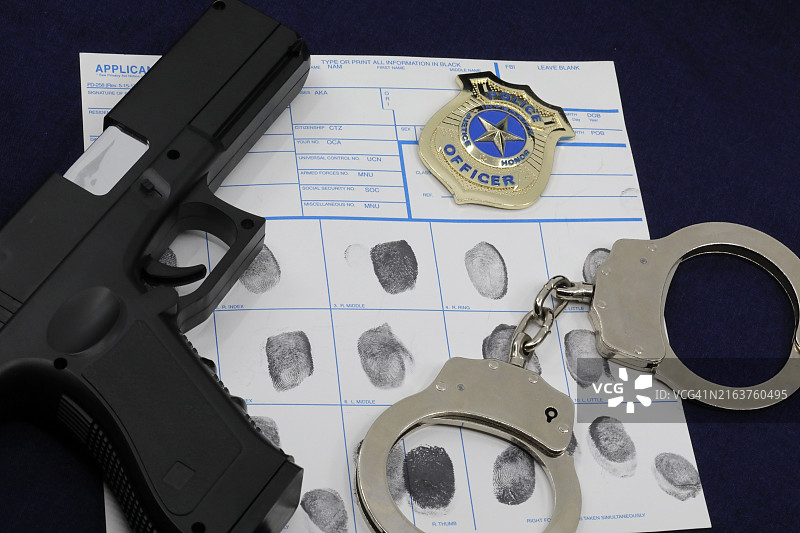 警用工作物品合集图片素材