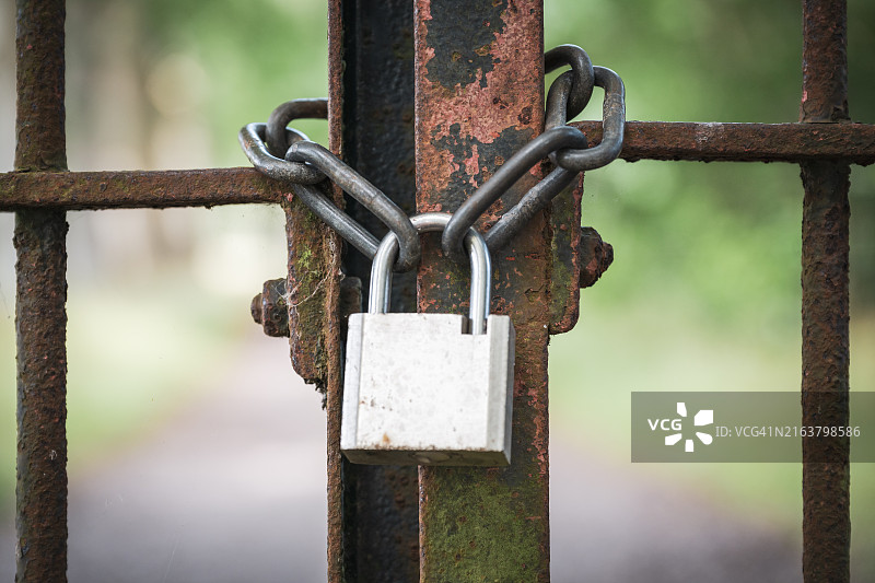 挂锁特写图片素材