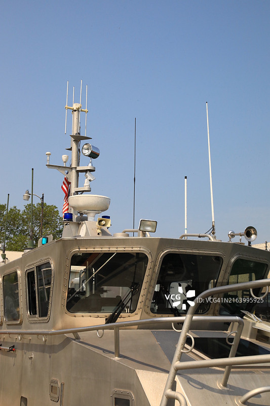 美国海岸警卫队船只特写图片素材