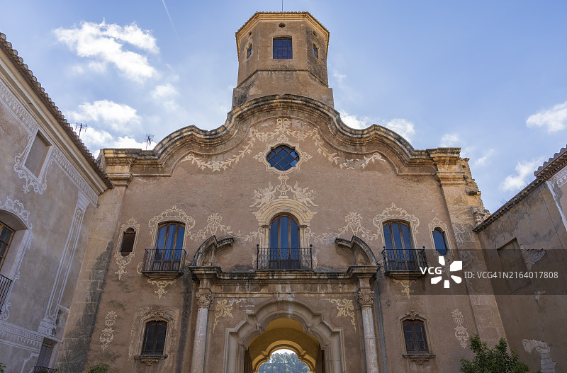 塔拉戈纳桑特斯克劳斯皇家修道院图片素材