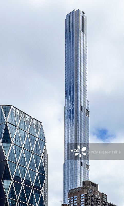 赫斯特大厦和中央公园大厦-纽约图片素材