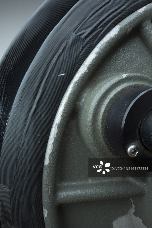 带橡胶保护层的长焦镜头图片素材