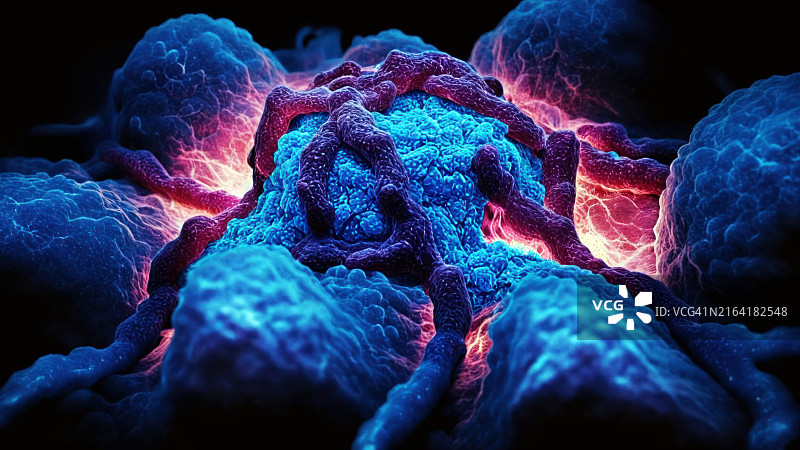 癌细胞场景图片素材