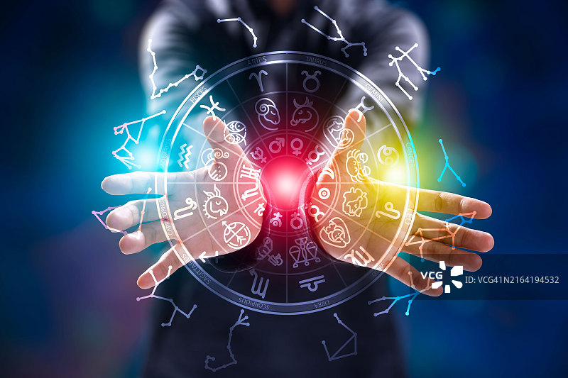 包含星座、概念、预测、星座运势、信仰的占星图片素材