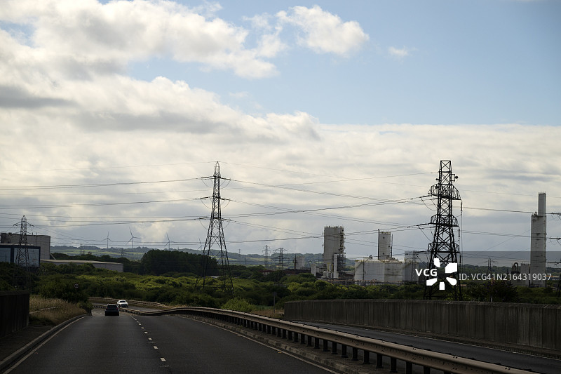塔尔伯特港钢铁厂图片素材