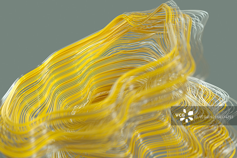 抽象圆形弯曲脉冲图片素材