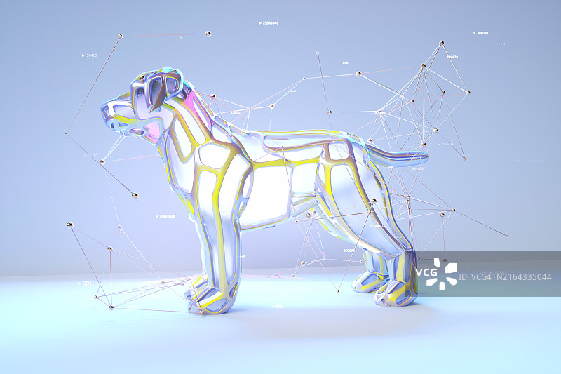 有机形状的机械臂图片素材