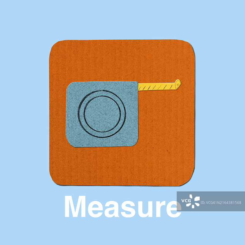 卷尺App：剪纸App符号图片素材