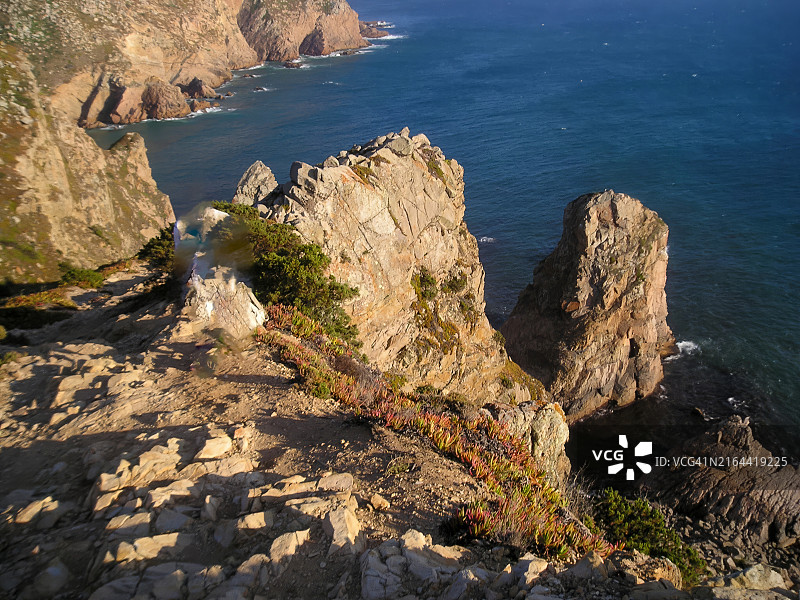 葡萄牙罗卡角是欧洲大陆最西端图片素材