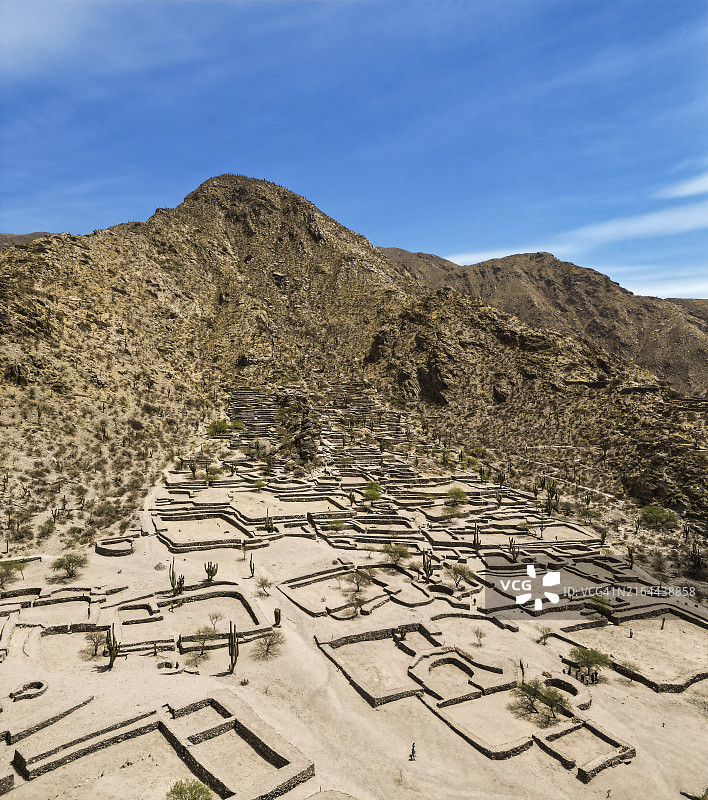 基尔梅斯圣城遗址鸟瞰图片素材