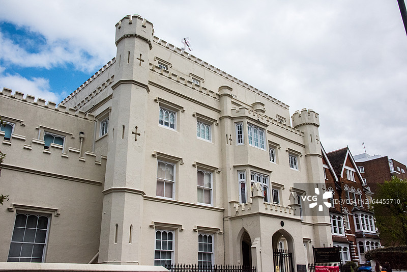 里士满泰晤士老牧师住宅学校图片素材