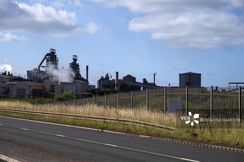 塔尔伯特港钢铁厂图片素材