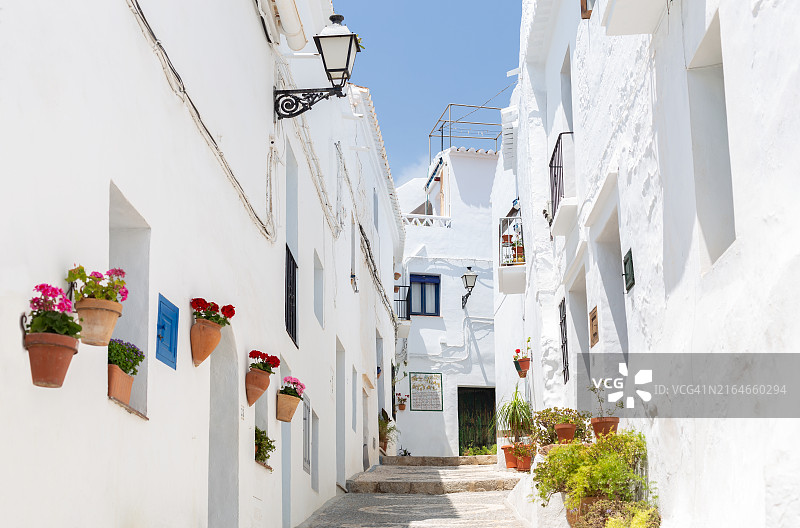 西班牙安达卢西亚马拉加的弗里希利亚纳图片素材