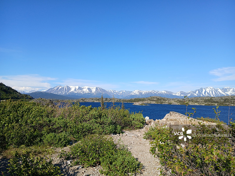 阿拉斯加斯卡圭的风景图片素材